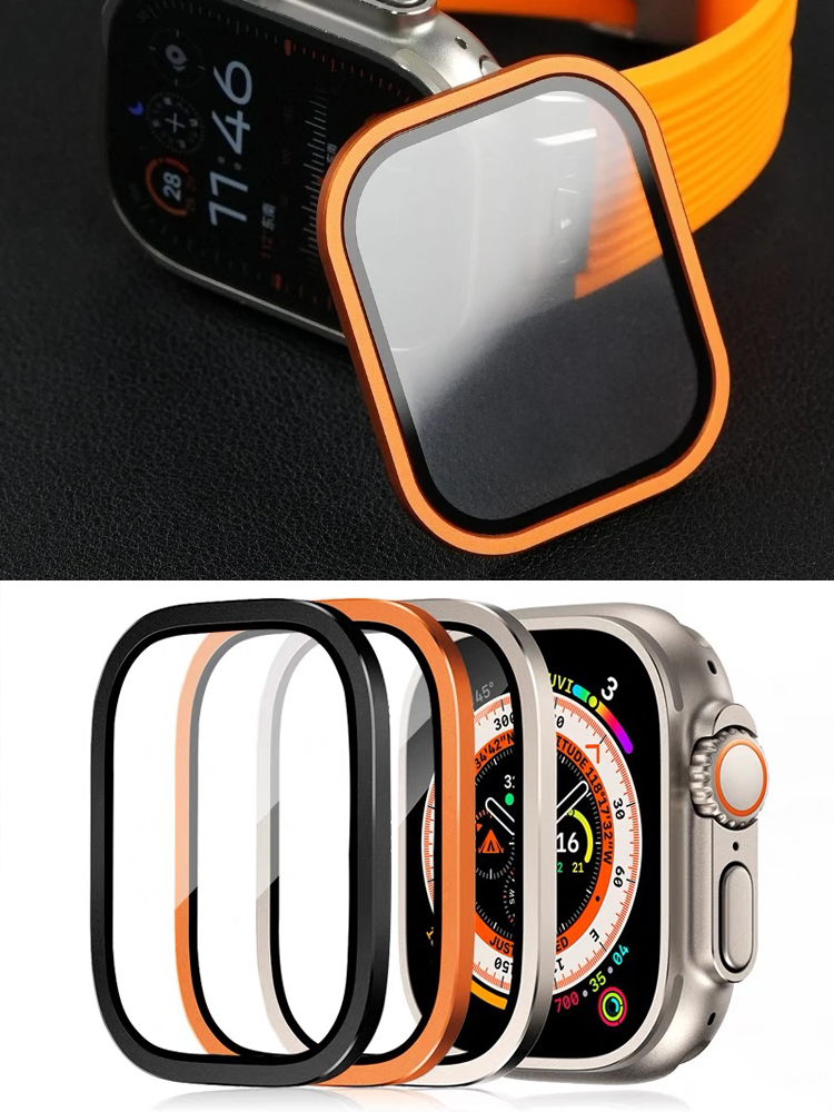 Apple Smartwatch Accessories - Tempered Glass for Apple Watch Ultra
