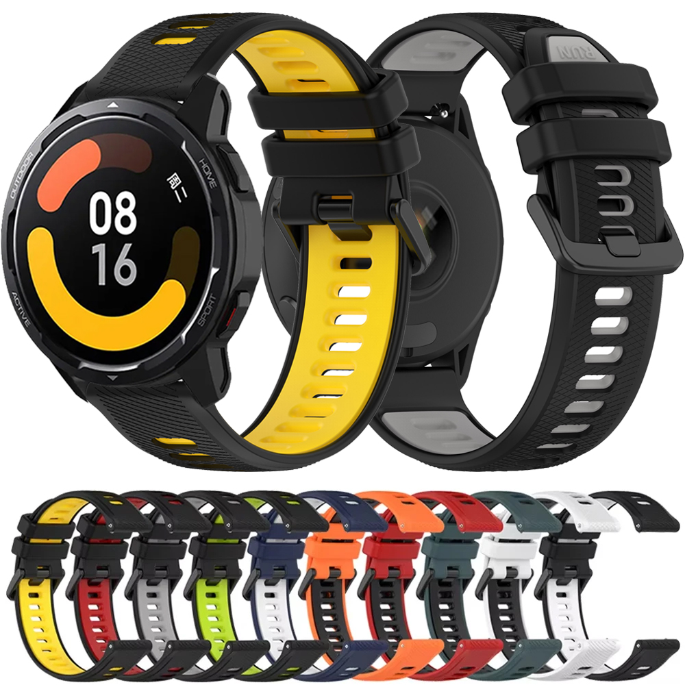 Xiaomi Smartwatch S3 Accessories - 22mm Silicone Watch Band for Xiaomi