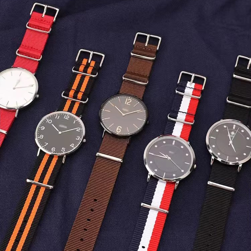 18/20/22/24mm Cambos Stripes S - đánh giá và giá Nylon Nato Strap