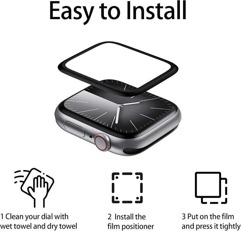Screen Protector for Apple Wat - đánh giá và giá Apple Smartwatch Accessories
