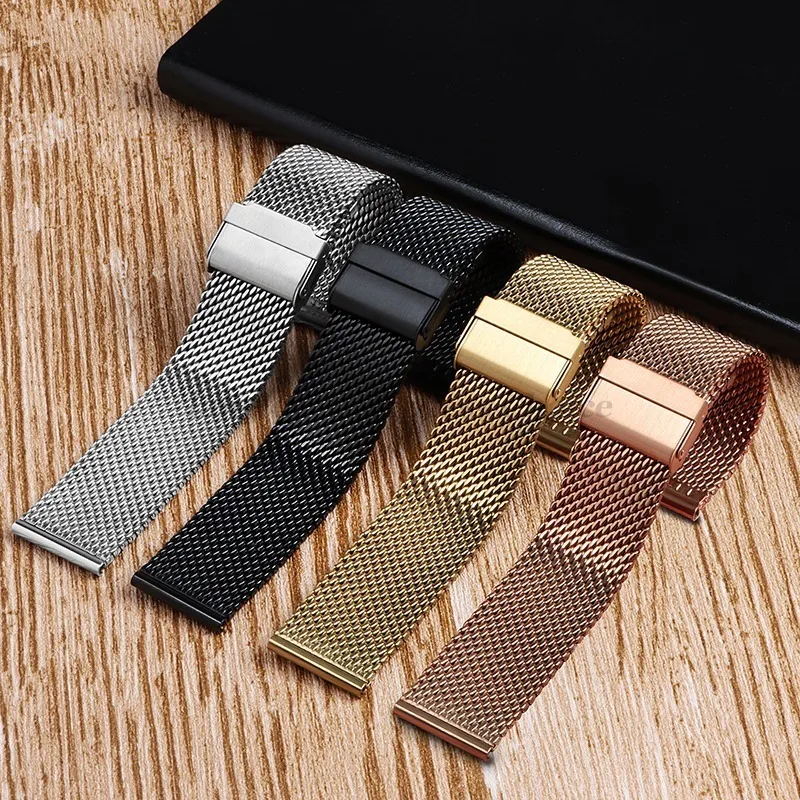 1.0mm Milanese Mesh Watchband  - đánh giá và giá Stainless Mesh Band