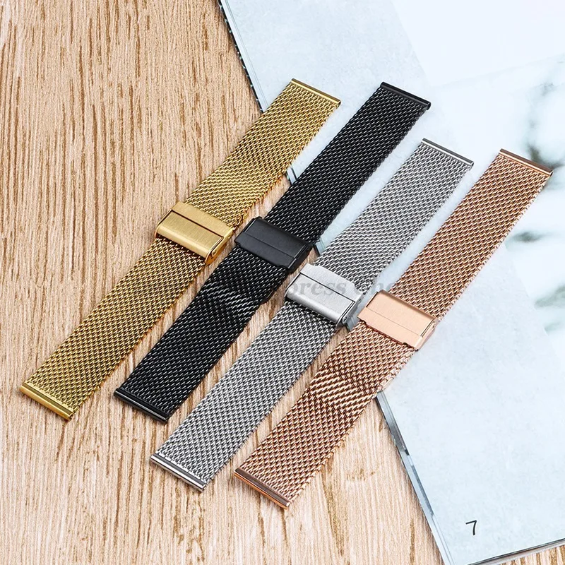 1.0mm Milanese Mesh Watchband  - đánh giá và giá Stainless Mesh Band