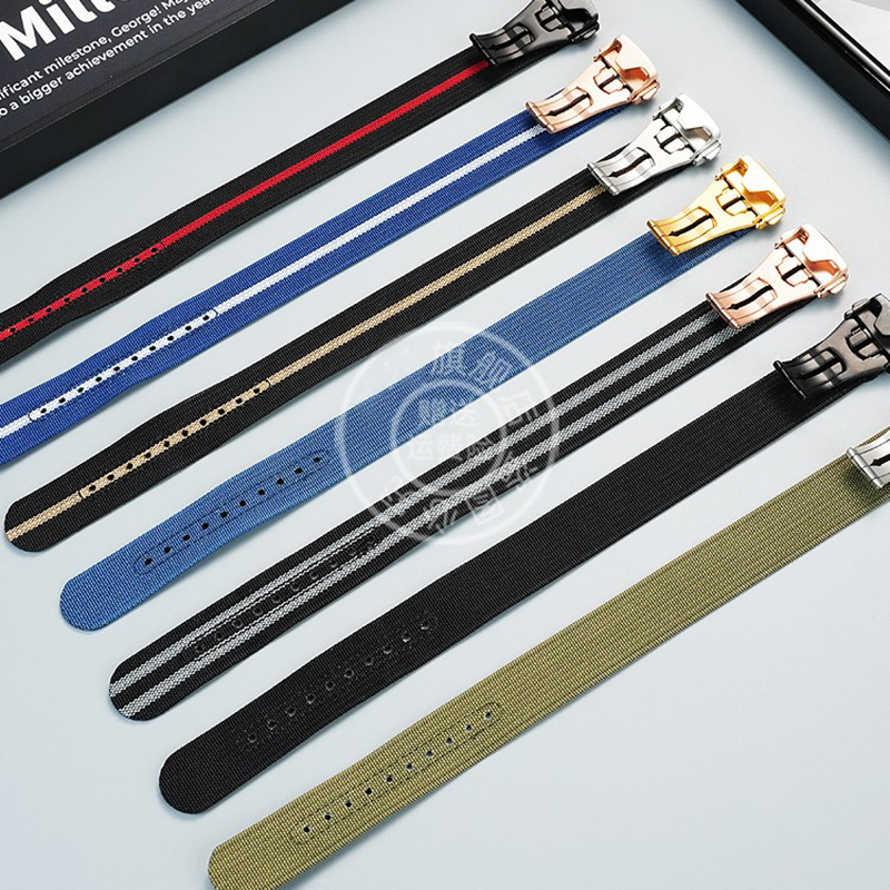 New design integrated canvas w - đánh giá và giá Nylon Nato Strap