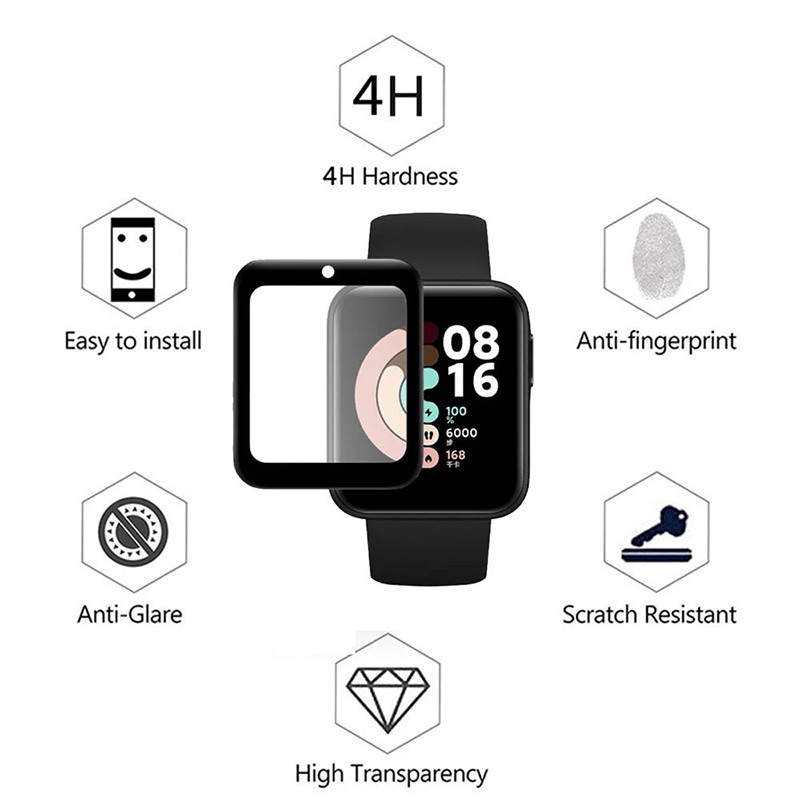 2 Pcs Tempered Glass for Redmi - đánh giá và giá Smartwatch Watch Accessories