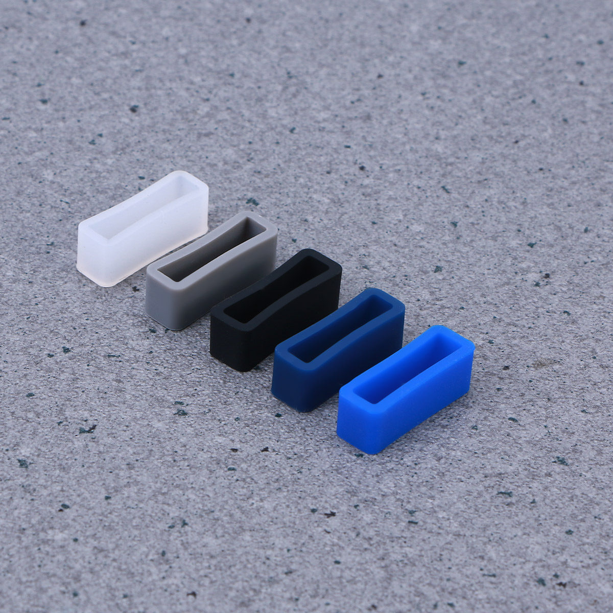 6Pcs Black Silicone Watch Band - đánh giá và giá Silicone Band Replacement