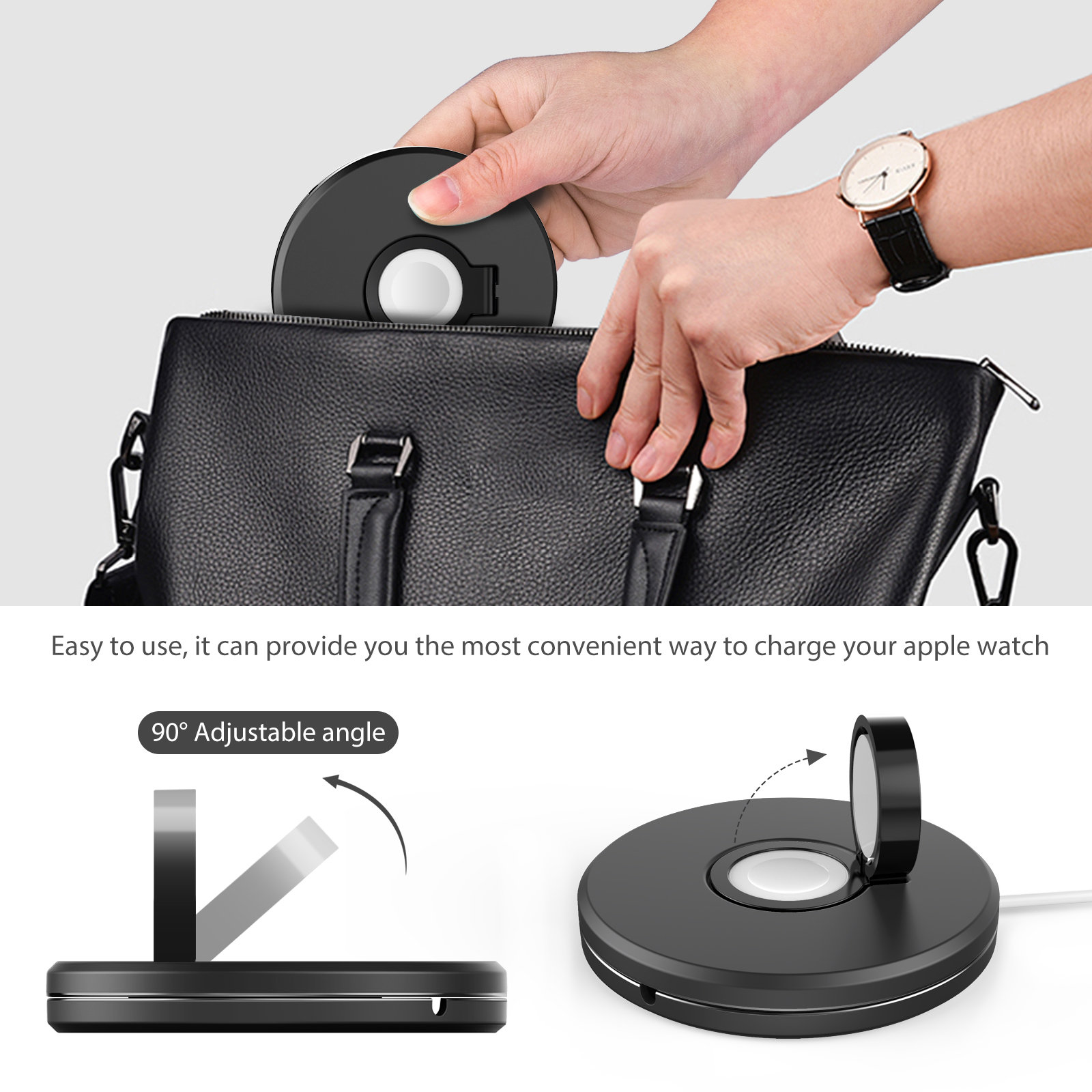 Charger Stand For Apple Watch  - đánh giá và giá Watch Charger Cable