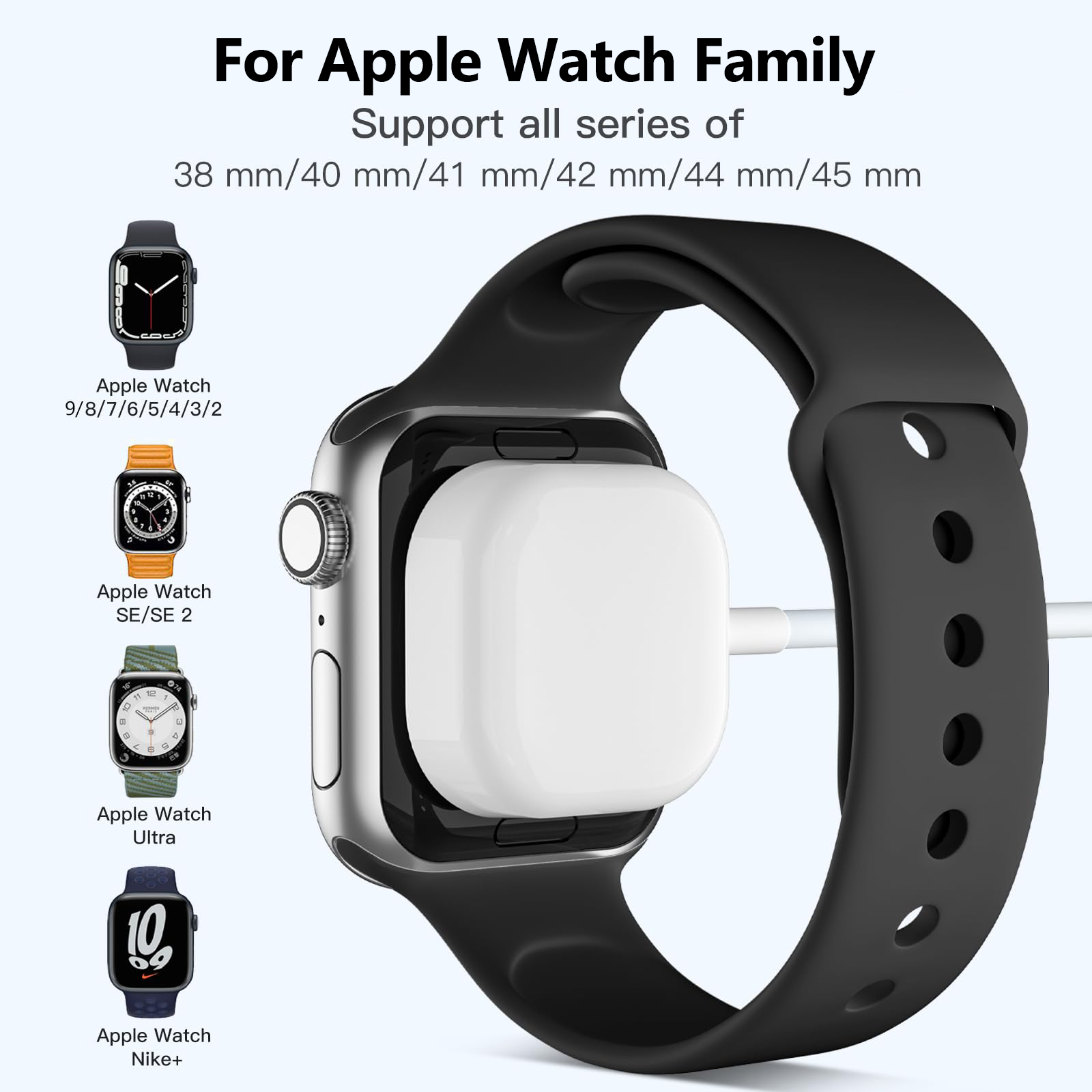 2 in 1 Magnetic Wireless USB A - đánh giá và giá Watch Charger Cable