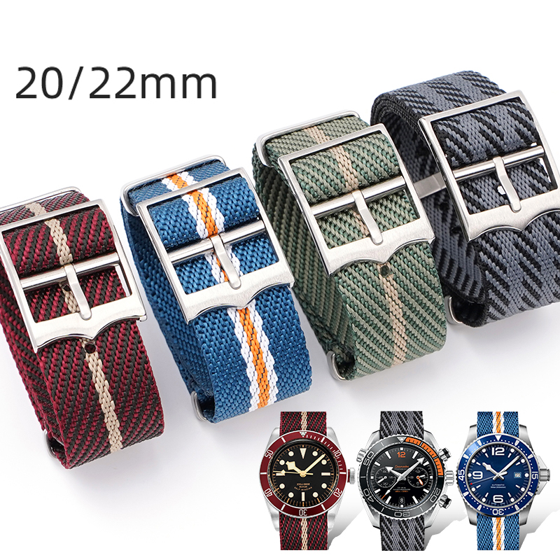 20mm 22mm Weave Canvas Nylon S - đánh giá và giá Nylon Nato Strap