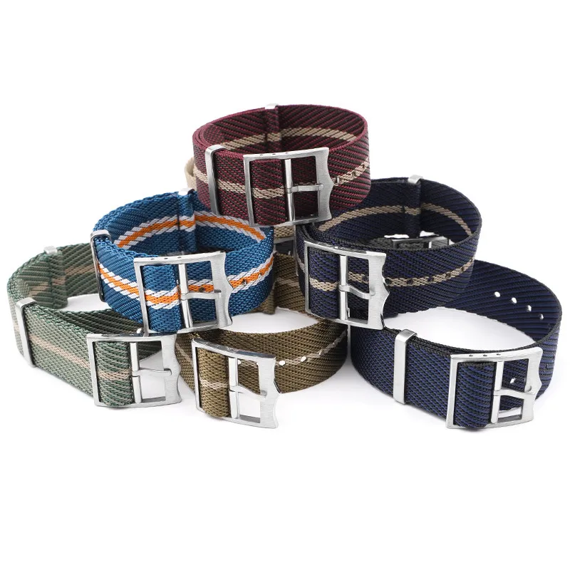 20mm 22mm Weave Canvas Nylon S - đánh giá và giá Nylon Nato Strap