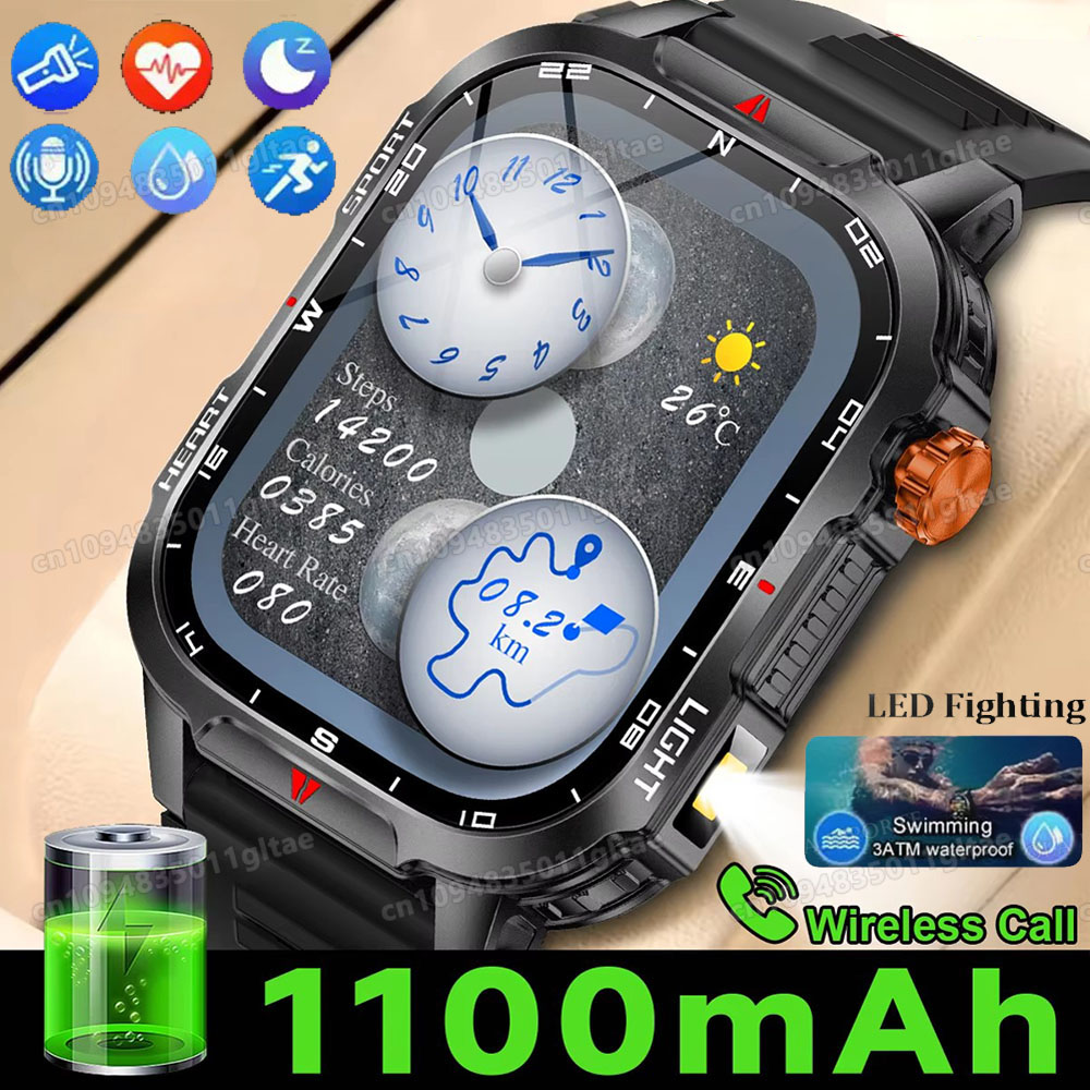 Military Outdoor Smart Watch M - đánh giá và giá Smartwatch X12