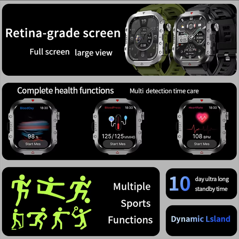 2026 New Smart Watch Men Bluet - đánh giá và giá Smartwatch X12