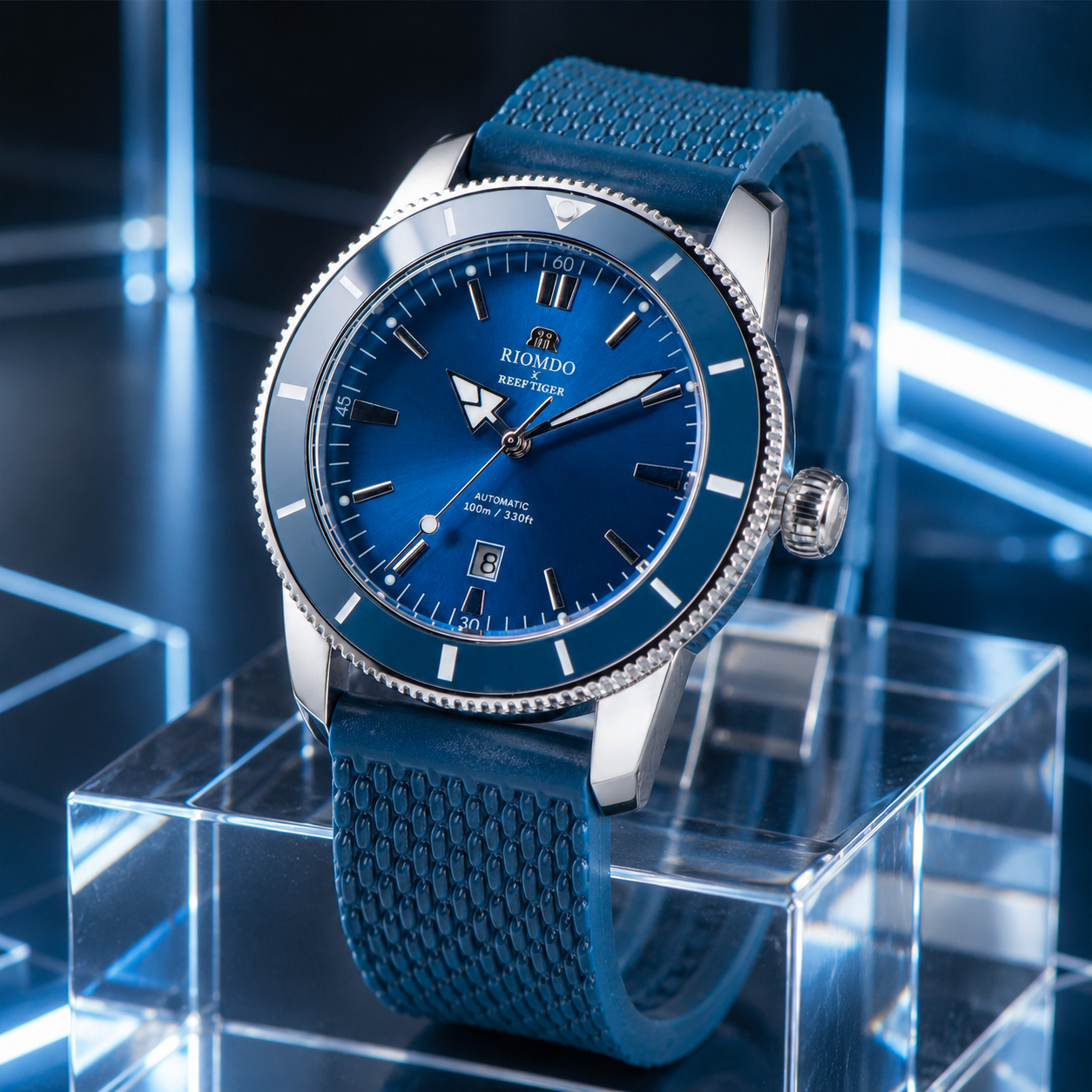 RIOMDO&RF Luxury Brand Men's A - đánh giá và giá Stainless Mesh Band