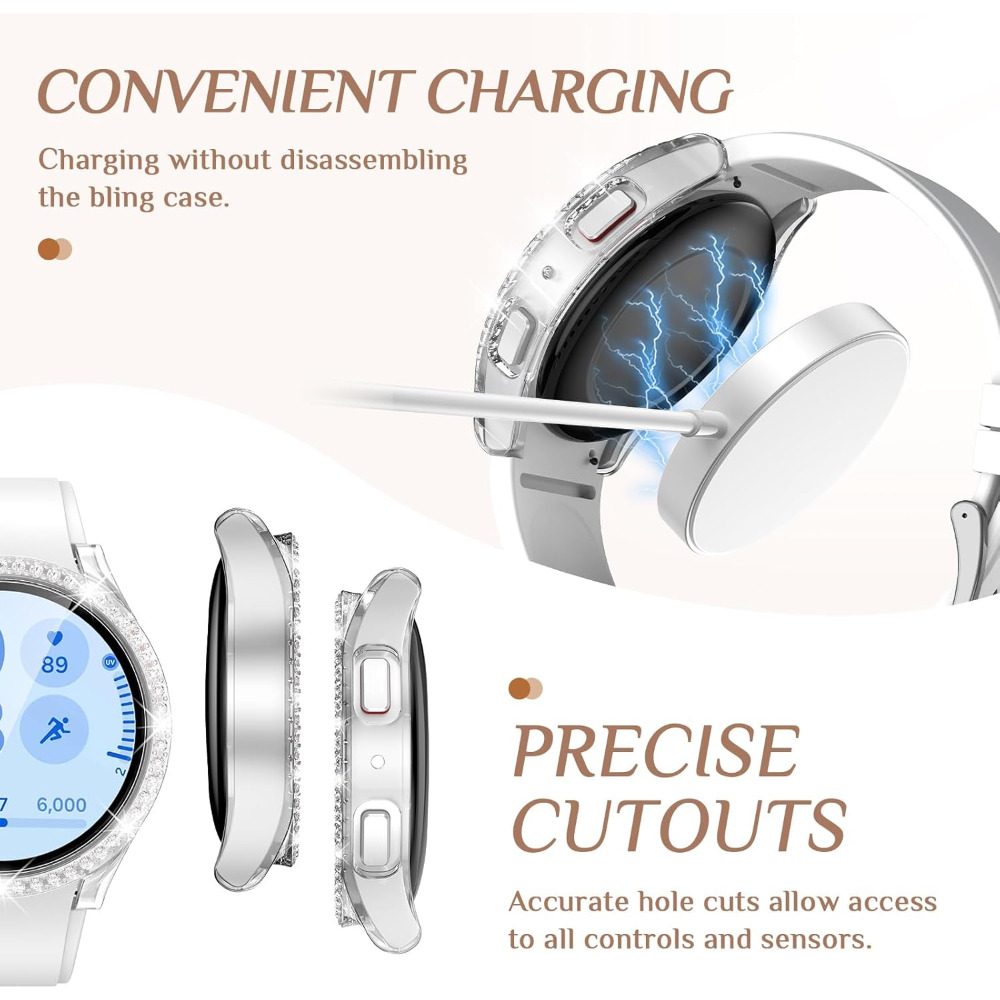 Bling Case for Samsung Galaxy  - đánh giá và giá Samsung Smartwatch Accessories