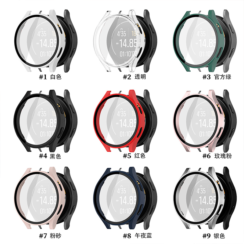 Tempered Glass+PC Case for Sam - đánh giá và giá Samsung Smartwatch Accessories