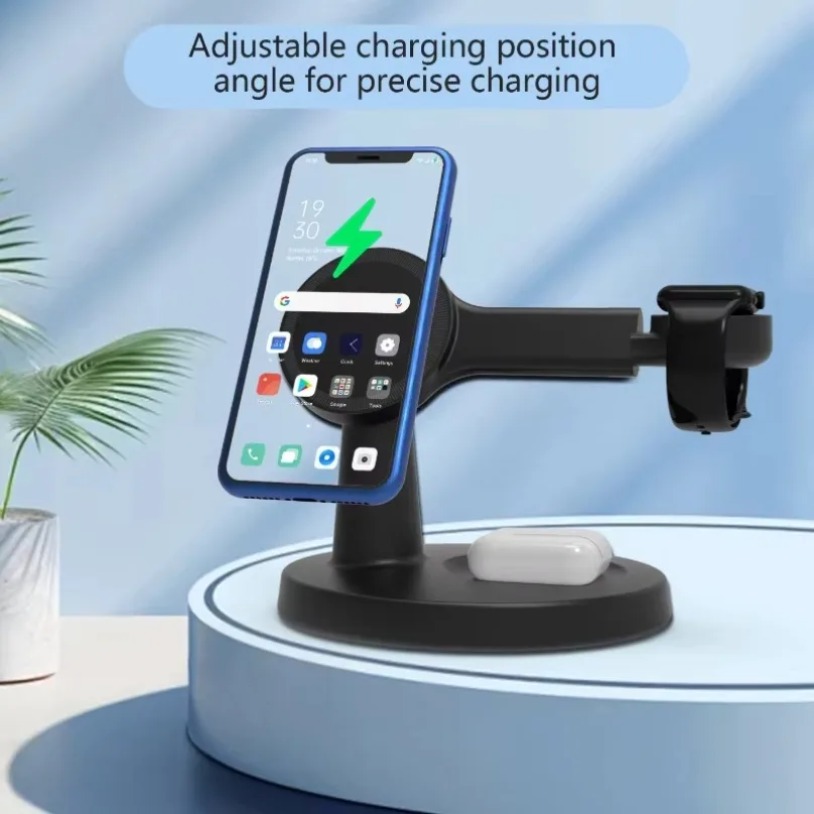 Wireless 3 In 1 Magnetic Charg - đánh giá và giá Watch Charger Cable
