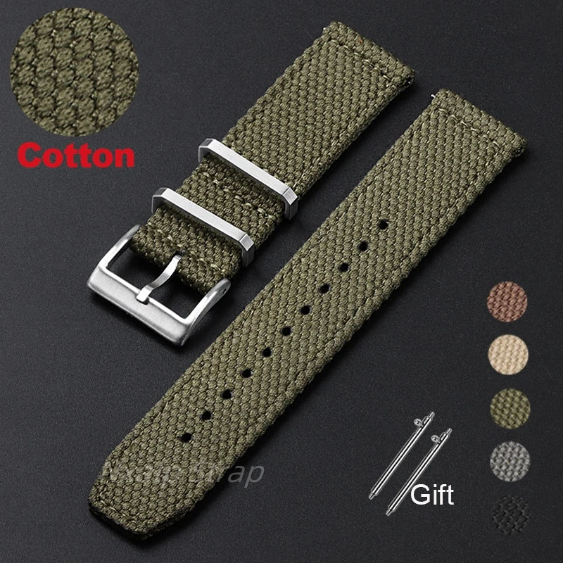 20mm 22mm Nylon Cotton Watch S - đánh giá và giá Nylon Nato Strap