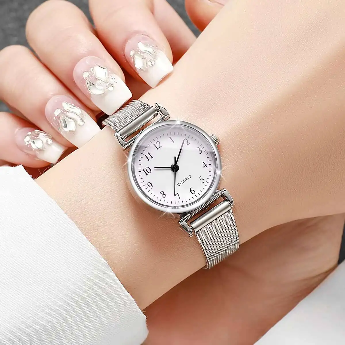 1/2PCS Fashion Women Watches S - đánh giá và giá Stainless Mesh Band