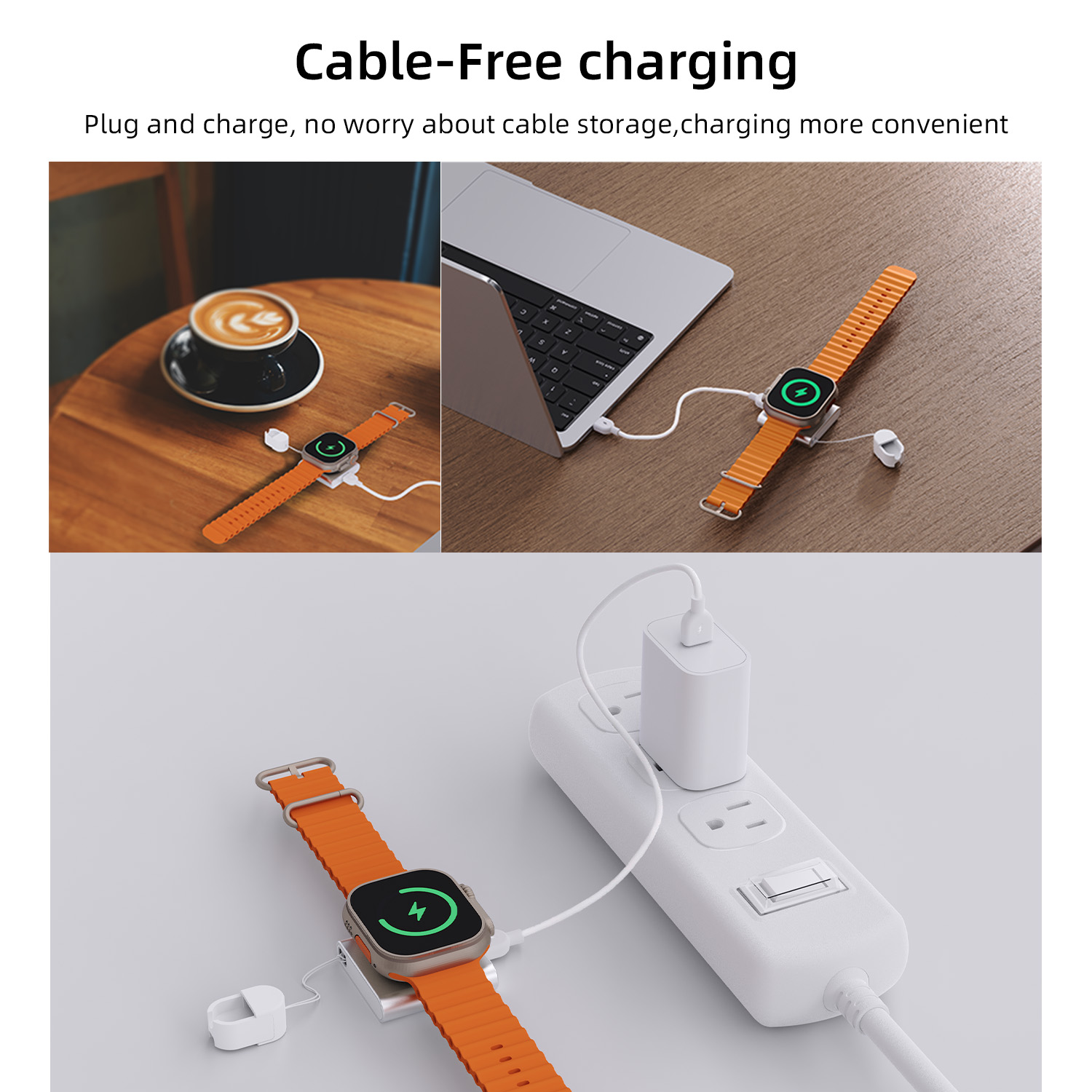 Bonola Magnetic Watch Wireless - đánh giá và giá Watch Charger Cable