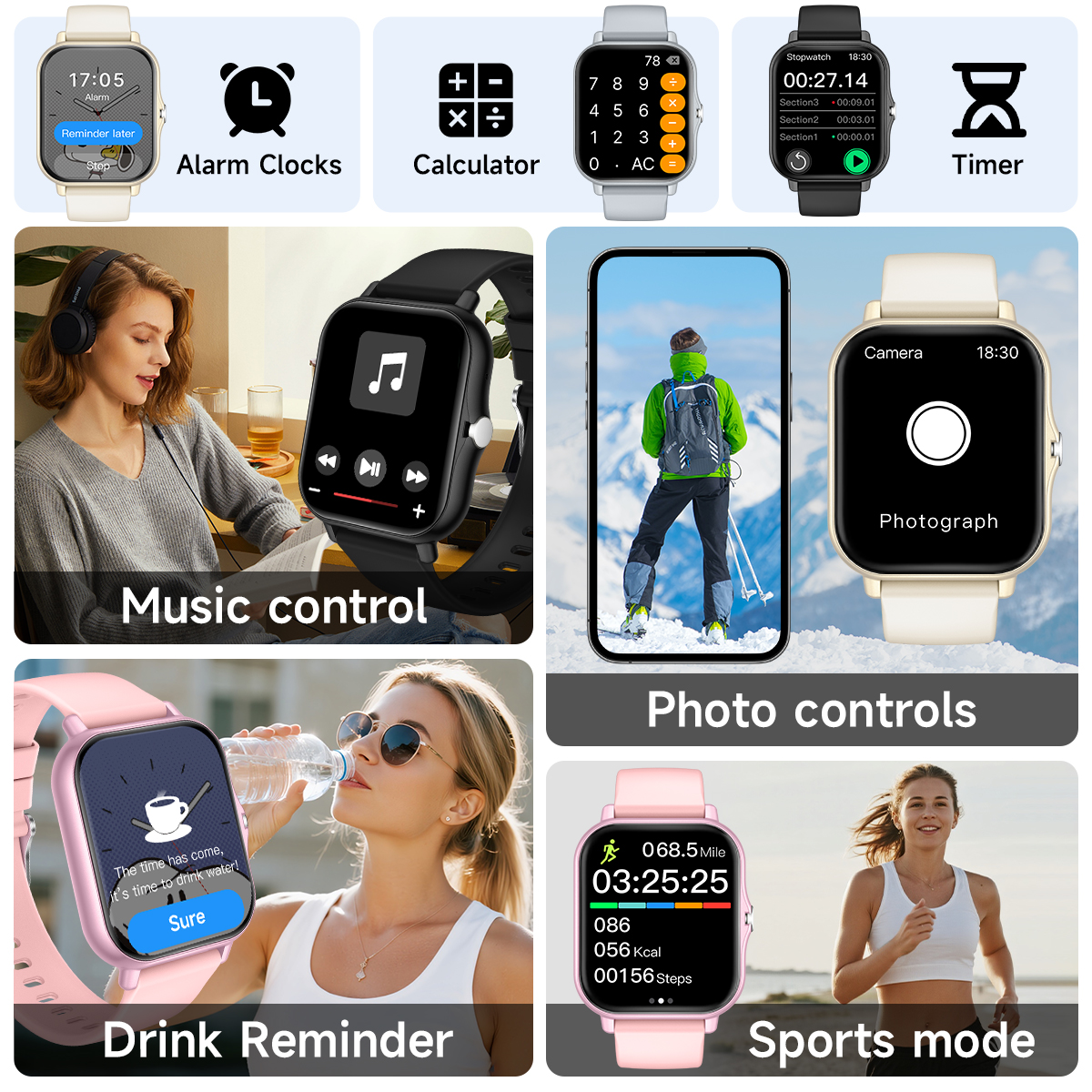 New Smartwatch 1.83-inch Touch - đánh giá và giá Smartwatch X12