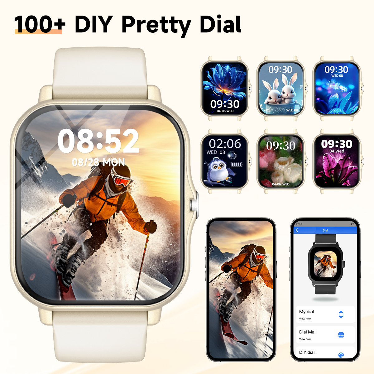 New Smartwatch 1.83-inch Touch - đánh giá và giá Smartwatch X12