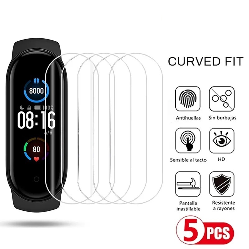 5Pcs Hydrogel Film for Xiaomi  - đánh giá và giá Apple Smartwatch Accessories